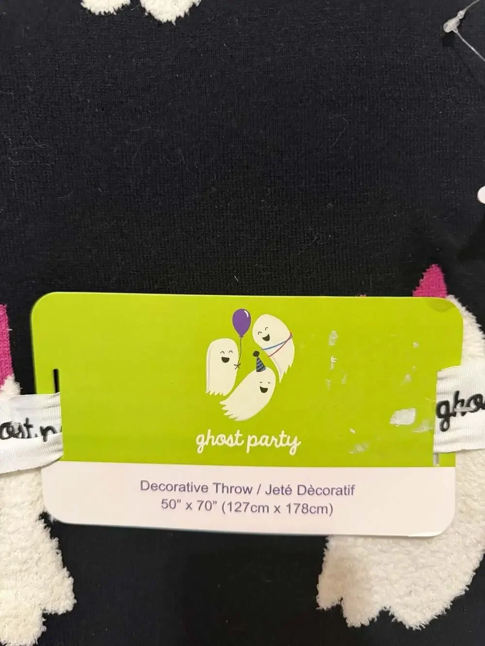 Ghost Party Decorative Throw Blanket 50